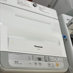 送料・設置込み可　洗濯機　5kg Panasonic 2017年【分解クリーニング済み】の画像