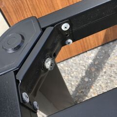 OJM0033S)こたつ机 リブルBK　ニトリ 幅：約70cm  高さ：約38,5cm 奥行：約70cm 中古品【取りに来られる方限定】の画像