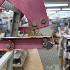 【ドリーム川西店御来店限定】☆ジモティー見たよ♪割引☆特価！！  脚立  クリーニング済み 【99560000038790】の画像