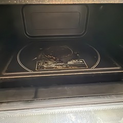 故障品 バルミューダ　オーブンレンジの画像