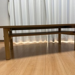 無印　センターテーブルの画像