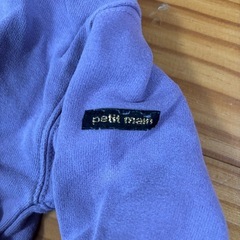 petit main パープル トレーナー 90の画像