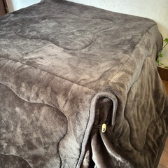 こたつとコタツ布団の画像