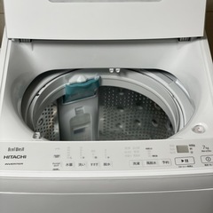送料・設置込み可　洗濯機　7kg HITACHI 2023年【分解クリーニング済み】の画像