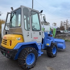 【良品】TCM　L4-2　使用少1373ｈ　ホイールローダー　タイヤショベル　除雪　の画像