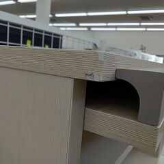 ★リユースのサカイ日立店★HJ8425  テレビ台 オフホワイト H47×D42×W89.5 クリーニング済み の画像