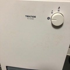 テクノス セラミックヒーター 1200W TS-125(W) の画像