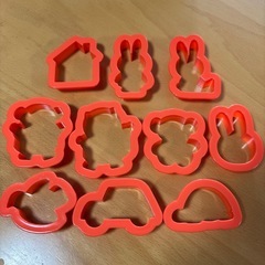 ミッフィー　クッキーカッターセット　10ピースの画像