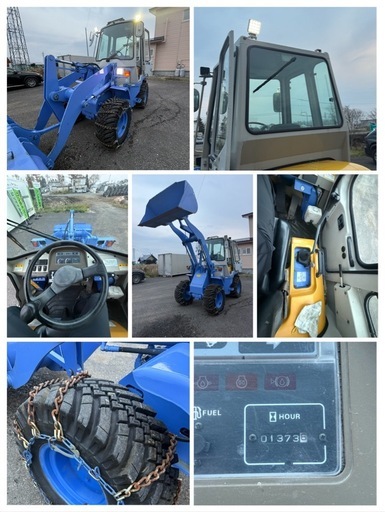 【良品】TCM　L4-2　使用少1373ｈ　ホイールローダー　タイヤショベル　除雪　