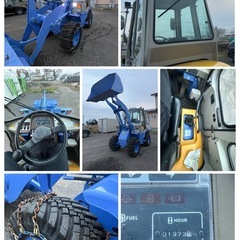 【良品】TCM　L4-2　使用少1373ｈ　ホイールローダー　タイヤショベル　除雪　の画像