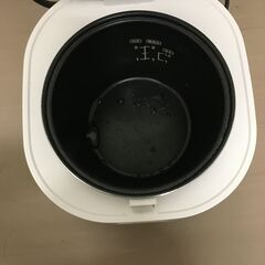 JM20483Y MAXZEN（マクスゼン)2合炊き炊飯器「RC-MX201」　2022年製 ・外寸 　幅：約20.8cm 高さ：約18.5cm 奥行：約18.9cm中古品【取りに来られる方限定】 の画像