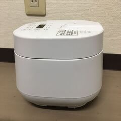 JM20483Y MAXZEN（マクスゼン)2合炊き炊飯器「RC-MX201」　2022年製 ・外寸 　幅：約20.8cm 高さ：約18.5cm 奥行：約18.9cm中古品【取りに来られる方限定】 の画像