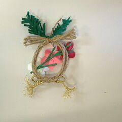 【ハンドメイド】オリジナルしめ飾り⑤の画像