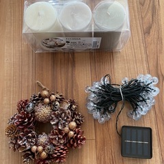 クリスマス小物　5点の画像