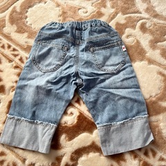 デニム カジュアルパンツ 90cmの画像