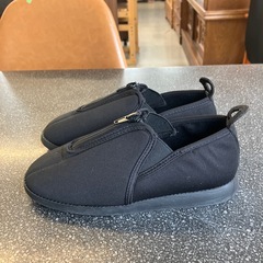 サ2511-459 和楽人 ウォーキング シューズ コンフォート シューズ ブラック 23.0cm 未使用品 の画像