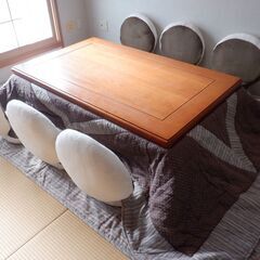 ニトリ座椅子、コタツセット、ホットカーペット　一式の画像