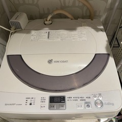 シャープ洗濯機ES-GE55Nの画像
