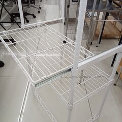 ★リユースのサカイ日立店★HJ8248  ラック ホワイト H179×D36×W55 クリーニング済み の画像