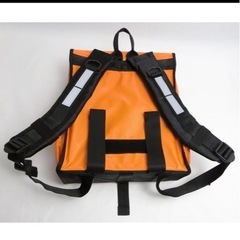 presaveプレセーブ 多機能ランドセル 防災/軽量/大容量 オレンジ 赤の画像