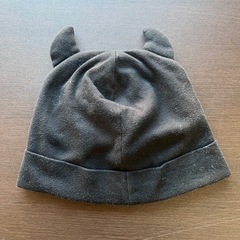 ヒステリックミニ　デビルのツノ付き　帽子　フリーサイズ　だいたい2歳くらいまで 
の画像