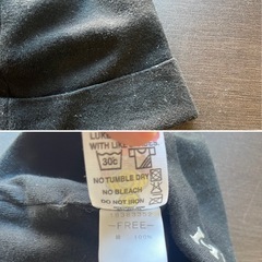 ヒステリックミニ　デビルのツノ付き　帽子　フリーサイズ　だいたい2歳くらいまで 
の画像