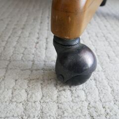 カリモクアンティーク調椅子　高さ背もたれ調整可　の画像