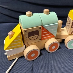 プルトレイン　引っ張るおもちゃ　　の画像