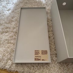 受け渡し決定✳︎無印良品　再生ポリプロピレン入りファイルボックス+ポリプロピレン救急箱の画像
