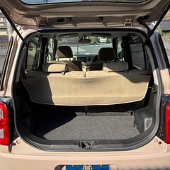 【総額コミコミ】広島発プライムゲート24年ミラココア　プラスX　車検令和９年２月１４日　社外ナビ　バックカメラ　ドラレコ　ETC　フロントフォグライト　ルーフレール　スマートキー　プライバシーガラス　タイミングチェーン　取説　保証書　ディーラー整備点検記録簿完備　修復歴無し　ディーラー系オートオークション仕入　軽自動車　格安の画像