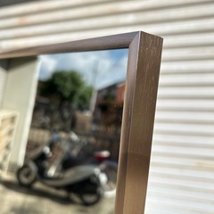 金属製フレーム 大型ミラーの画像