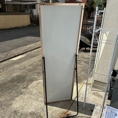 金属製フレーム 大型ミラーの画像