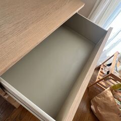 【引越しのためお譲りします】IKEA 3段チェストの画像