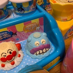 決定！！破格！激安！日曜までの出品！アンパンマン アイスクリーム屋さんセット　除菌済み　動作確認済みの画像