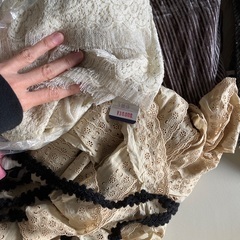 生地　未使用生地　古い生地　数点の画像