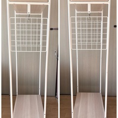 【引渡決定】アイリスオーヤマ　ハンガーラック スリム　パイプハンガー  幅64cmの画像