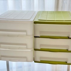 IKEA オープンシェルフ キャスター収納  書類ケースの画像