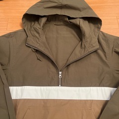 アノラックパーカー　ナイロンジャケット　ハーフジップの画像