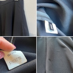 デュラス　DURAS ブラック　フレアミニスカートの画像