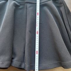 デュラス　DURAS ブラック　フレアミニスカートの画像