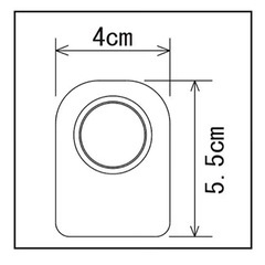 大きい突っ張りメッシュ棚の画像