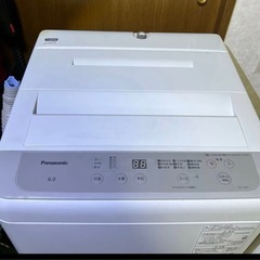 パナソニック 全自動洗濯機  6キロの画像