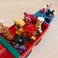 アンパンマン　おもちゃ　SLマン　の画像