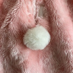 バニー着ぐるみ　ピンクウサギの画像