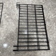 メッシュパネル(2枚セット、ブラック)の画像