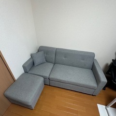 ニトリ　　3人掛けソファの画像