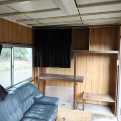 2.8坪 プレハブハウス、ユニットハウス●外寸長さ454cm●工場.作業場.キャンプ場.事務所.休憩室.離れ●近県配送●福岡発●の画像