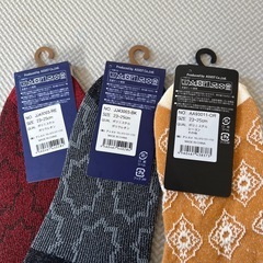 レディース　ソックス　3点の画像