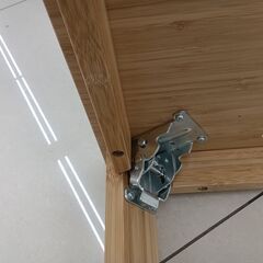 ★リユースのサカイ日立店★HJ8432 IKEA テーブル ベージュ H30.5×D45×W65 クリーニング済み の画像