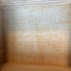 天然木タンス　2段低め　幅1120 奥行450 高さ530  【取りに来てくれる方限定】の画像